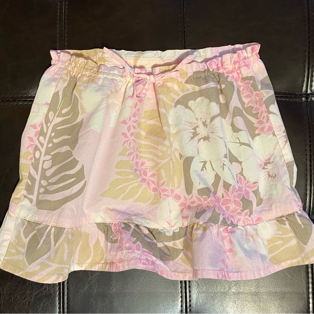Y2K Old Navy Girls Mini Flounce Mini Skirt